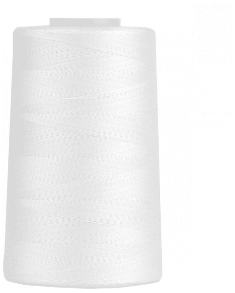 Нитки Sewing Thread 40/2 5000 ярд. цвет - белый 100% п/э в Истре